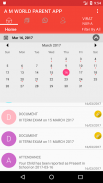 AM WORLD SCHOOL PARENT APP screenshot 1