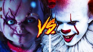 Pennywise v.s chucky wallpaper screenshot 3