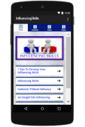 Influencing Skills screenshot 1