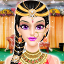 Indian Girl Wedding Salon Icon