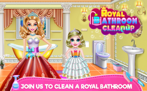 Royal Bathroom Cleanup screenshot 0