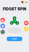 Fidget Spin - Figet Toy Spinner Simulator Game screenshot 0