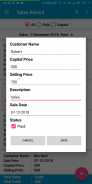Simple Sales Record screenshot 4