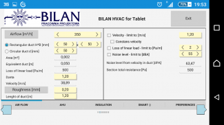 Bilan HVAC Simple for Tablet screenshot 4