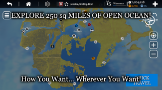 Simulador de Pesca e Jogo de Barco 🎣 uCaptain screenshot 8