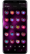 Theme Launcher - Spheres Pink Icon Changer Free screenshot 1