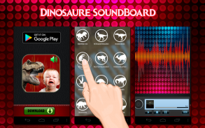 Jurassic Indo Raptor voice : Dinosaur Soundboard screenshot 1