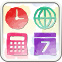 water color blooming Icon Icon