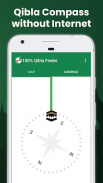 Qibla Finder Compass %100 screenshot 0