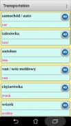 Polish phrasebook and phrases screenshot 0