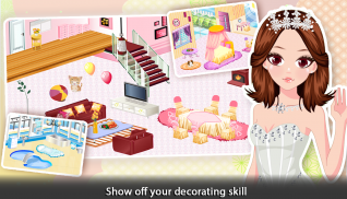 Girl Doll House - Room Design screenshot 2