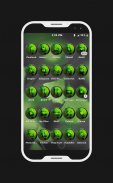 Spatter Green Icons Pack screenshot 2