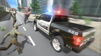 Police vs Zombie - Action games screenshot 0