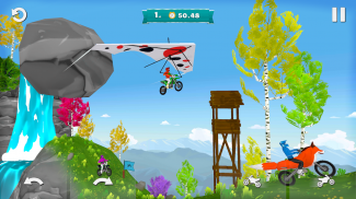 Airborne Motocross Bike Racing screenshot 6