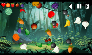 لعبة نينجا الفواكة و الخضروات screenshot 7
