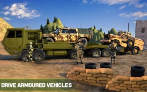 US Army Cargo Truck Transport Military Bus Driver screenshot 4