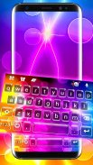 Tema Keyboard Color Flash Lights screenshot 2