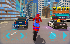 Super Hero Bike Simulator Game screenshot 1