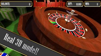 Royal Casino Roulette 3D screenshot 3