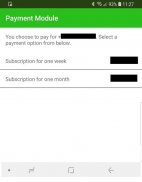 Payment Module screenshot 1