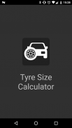 Tyre Size Calculator screenshot 1