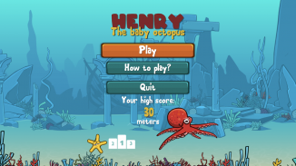 Henry - The baby octopus screenshot 1