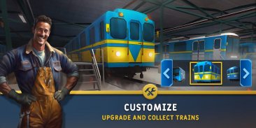 Subway Simulator & รถไฟใต้ดิน screenshot 0