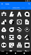 White and Black Icon Pack screenshot 6