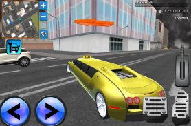 Điên Limousine 3D phố driver screenshot 0
