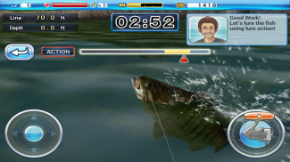 Bass 'n' Guide : Lure Fishing screenshot 0