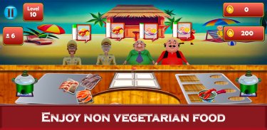 Motu Patlu Cooking Master Game screenshot 1