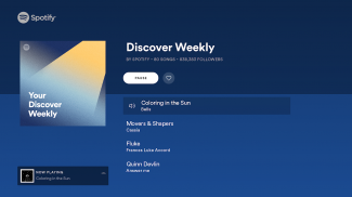 Spotify Music untuk Android TV screenshot 3