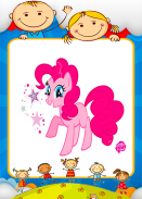 Coloring my little pony Games screenshot 0