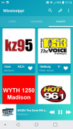 Mississippi radios online screenshot 1