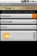 Happy Diary PLUS screenshot 3