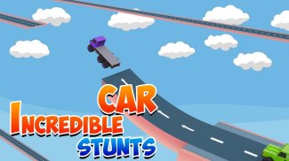 Pistas imposibles Stunt rampa que conduce el coche screenshot 7