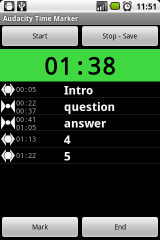 Time Markers For Audacity 0 3 3 Descargar Apk Android Aptoide