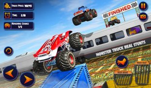 US Monster Truck Driving: Impossible Truck Stunts screenshot 7