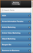 Marketing Terms & Terminology screenshot 1