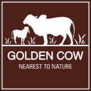 Golden Cow Milk Icon