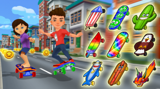 Skate Run Endless Skateboard screenshot 0