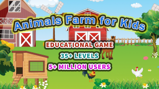 Animais de fazenda - crianças screenshot 2
