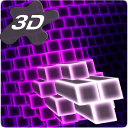 Neon Cube Cells 3D Live Wallpaper