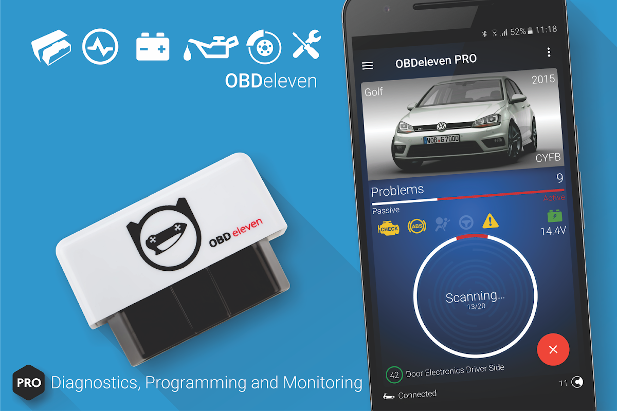 Активация скрытых функций vag через obd2