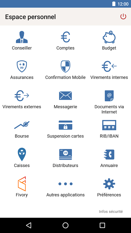 Crédit Mutuel, banque en ligne dans l'App Store