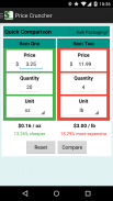 Price Cruncher - Price Compare screenshot 1
