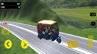 Autorickshaw Tuktuk Hill Drive screenshot 0