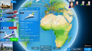 Airline Director 2 Tycoon Game screenshot 0