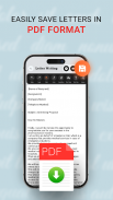 Letter Writing Templates screenshot 0