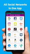 All Social Media and Social Network in one App screenshot 3
